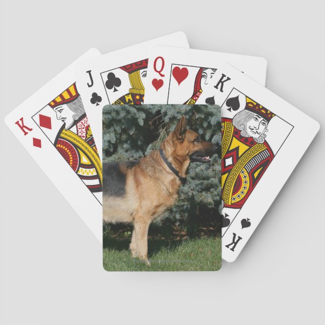 Jeu De Cartes Stand de German Shepherd (dos)