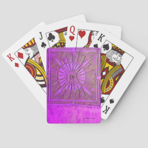 Jeu De Cartes STAR DU MATIN Fuchsia, Violet violet