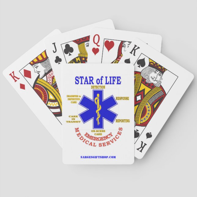 JEU DE CARTES STAR OF LIFE (dos)