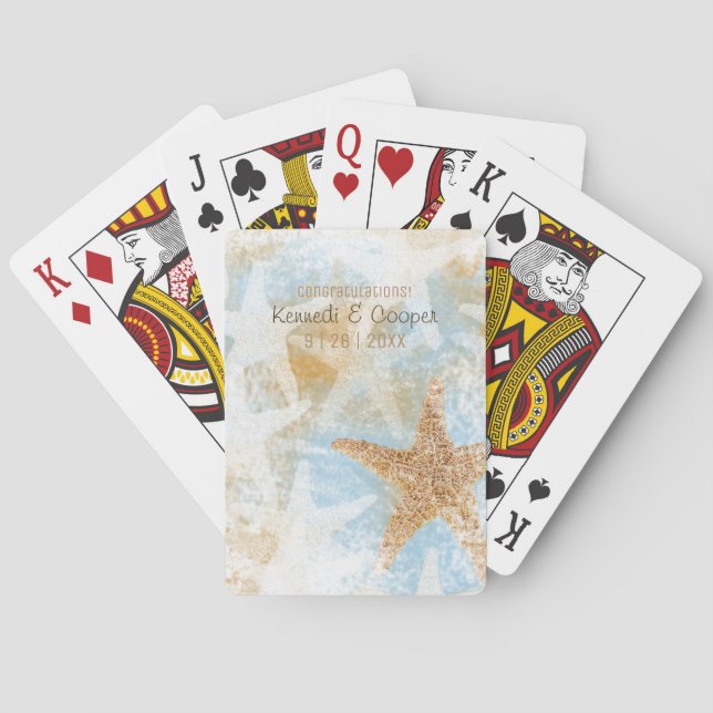 Jeu De Cartes Starfish Côtier Sea Star Playing Cards (dos)