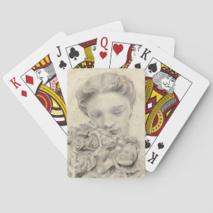 Jeu De Cartes Statue dans le Jardin I