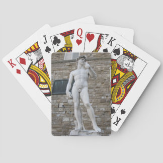 Jeu De Cartes Statue de David, Florence, Italy Cards.