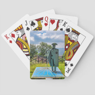 Jeu De Cartes Statue de pèlerin