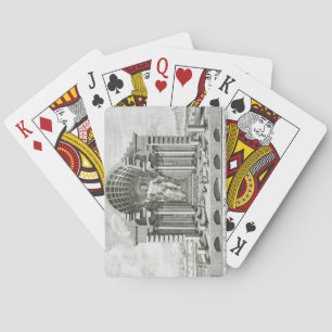 Jeu De Cartes Statue de Zeus Olympien, fait par Phidias en or a