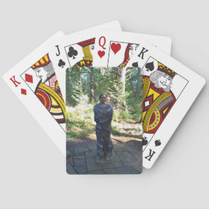 Jeu De Cartes Statue Sacagawea, Fort Clatsop, Astoria, Oregon