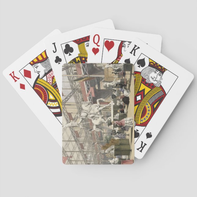 Jeu De Cartes Statues dans la section Belgique de la Grande Expo (dos)