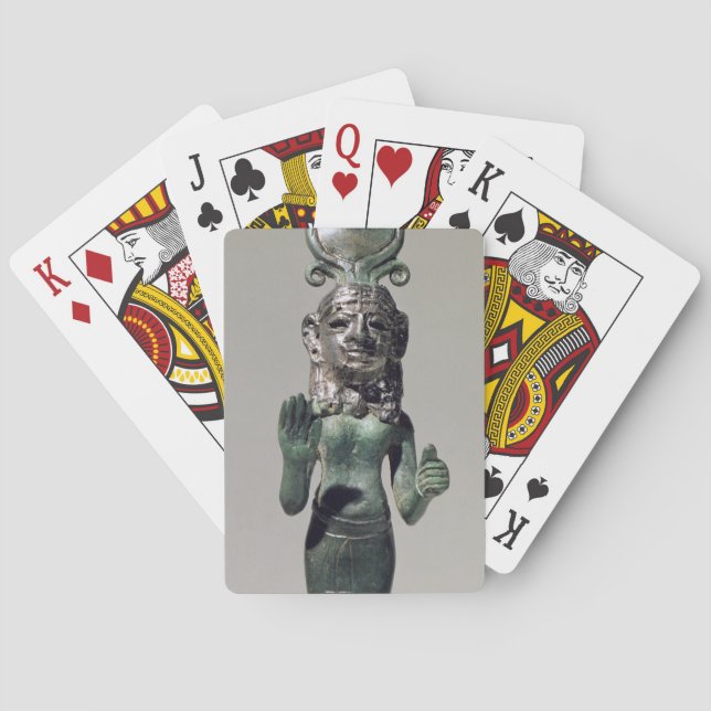 Jeu De Cartes Statuette d'une déesse phénicienne, des Phoeni (dos)