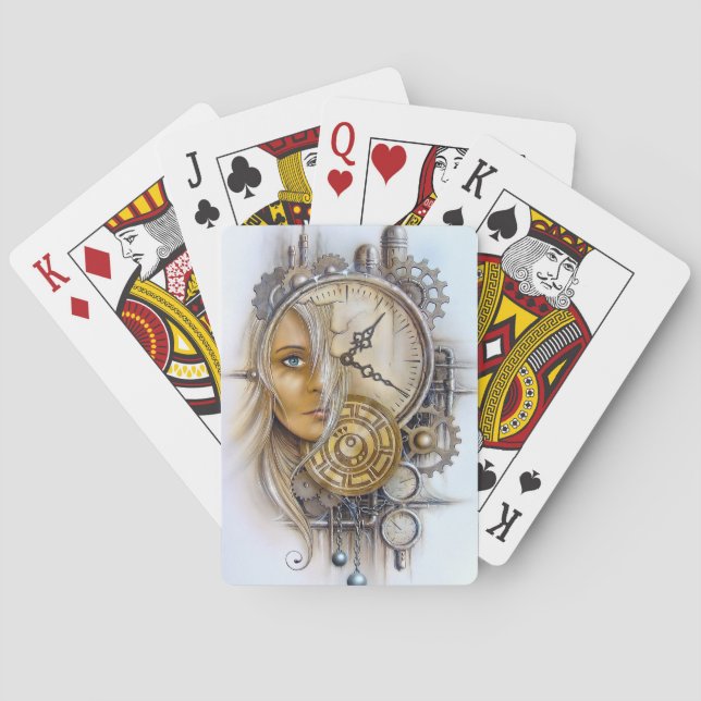Jeu De Cartes Steampunk (dos)