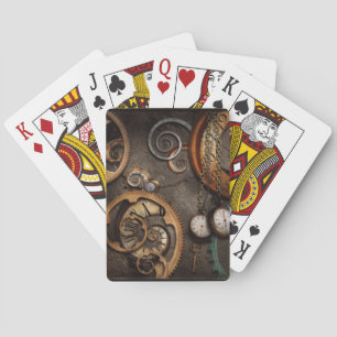 Jeu De Cartes Steampunk - Abstract - Time is complicated