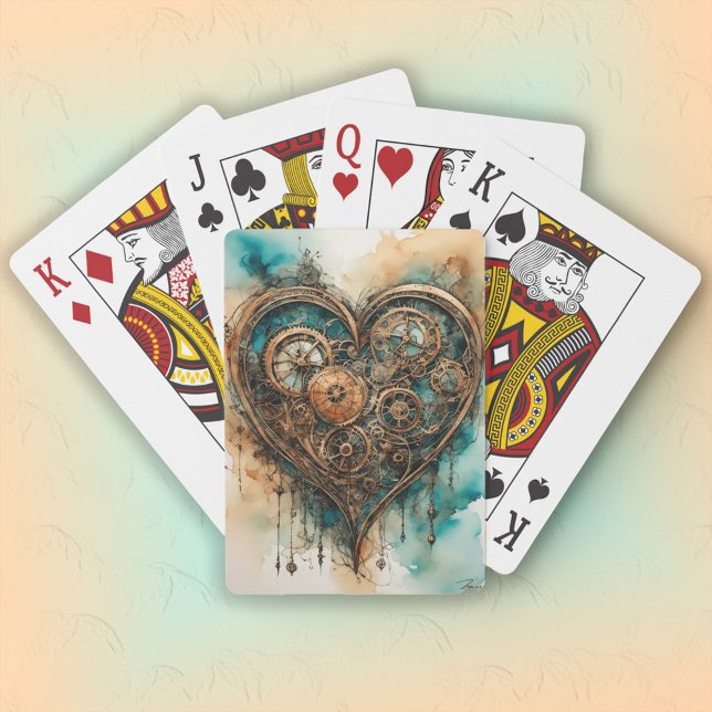 Jeu De Cartes Steampunk Love (Créateur téléchargé)