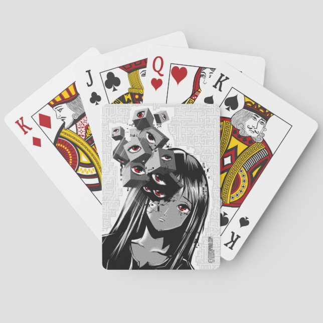 Jeu De Cartes Stitchmind eyecube jouer aux cartes (dos)