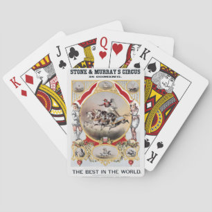 Jeu De Cartes Stone & Murray's Circus, Circa 1870.