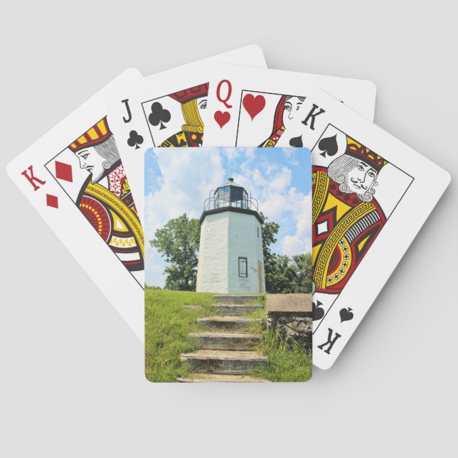 Jeu De Cartes Stony Point Lighthouse, New York Jouer aux cartes (dos)
