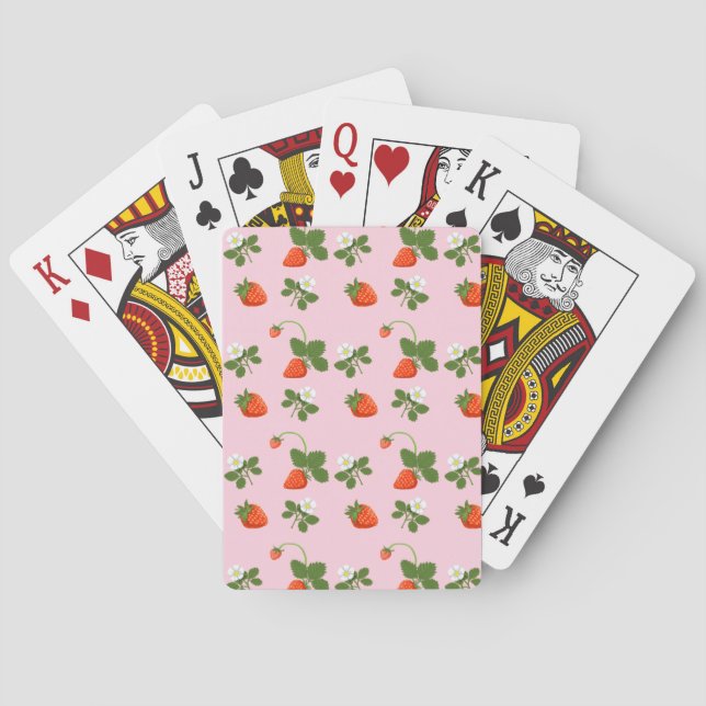Jeu De Cartes Strawberries (dos)