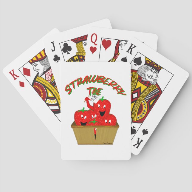 Jeu De Cartes Strawberry Time ! (dos)