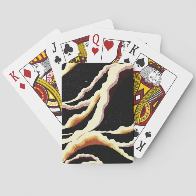 Jeu De Cartes Streamers Design décoratif 1902 (dos)