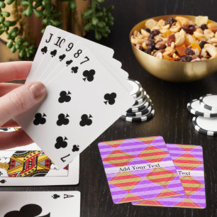 Jeu De Cartes Stripes, Diamants, Spot Motif par Shirley Taylor