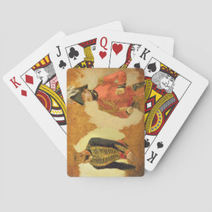 Jeu De Cartes Studies of Royal Horse Artillery Uniforme, and of 