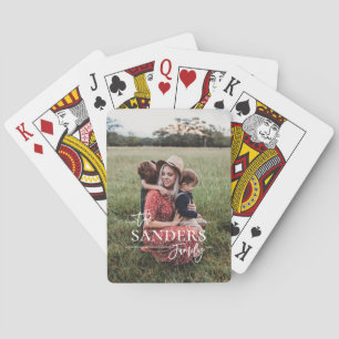 Jeu De Cartes Style agricole Nom de famille Photo