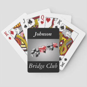 Jeu De Cartes Style Bridge Poker Canasta Convient Moderne Person