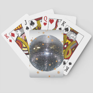Jeu De Cartes Style de boule de disco rétro les années 70