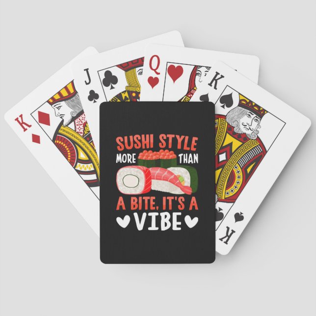 Jeu De Cartes Style de sushi plus qu'une bouchée (dos)