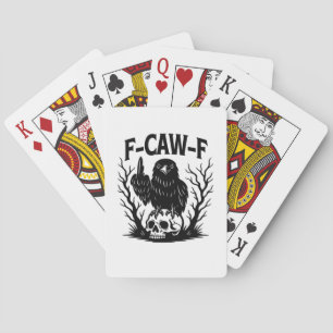 Jeu De Cartes Style essentiel cool unique F Caw F