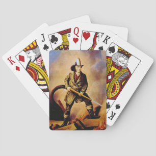 Jeu De Cartes Style pompier américain 1