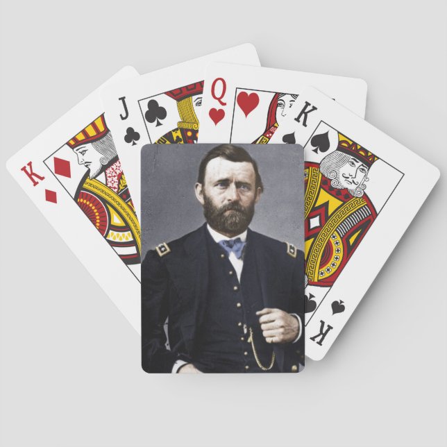 Jeu De Cartes Subvention générale de la guerre civile (dos)