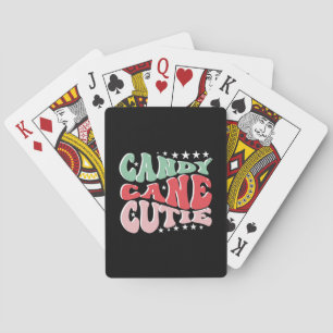 Jeu De Cartes Sucre de canne cadeau de Noël Cutie