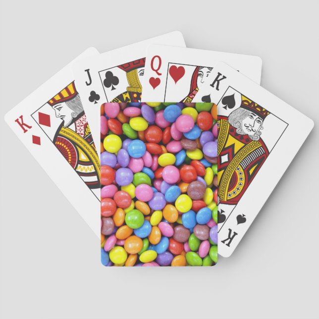Jeu De Cartes Sucreries Colorées (dos)