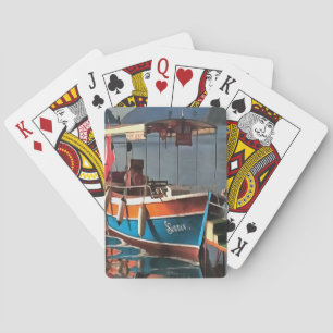 Jeu De Cartes Sultan Taxi Bateau Marmaris Art Nautique