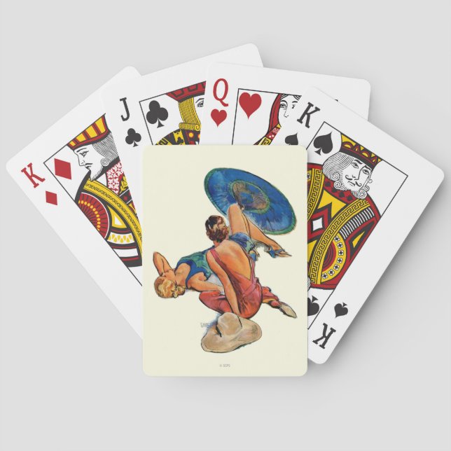Jeu De Cartes Sunbathers (dos)