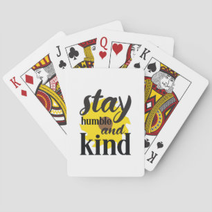 Jeu De Cartes Sunflower Lover Restez Humbles Et Gentils