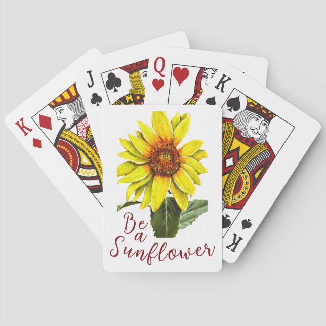 Jeu De Cartes Sunflower Playing Cards (dos)