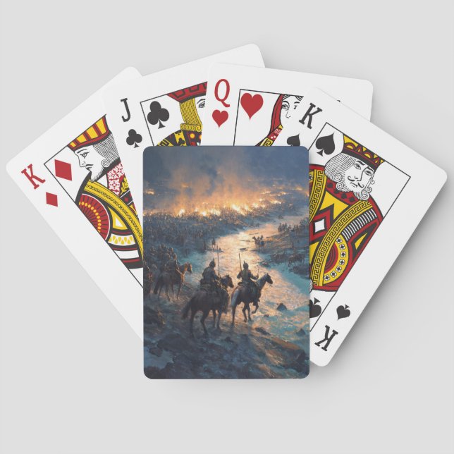 Jeu De Cartes Sunset Beach Horse Ride Playing Cards