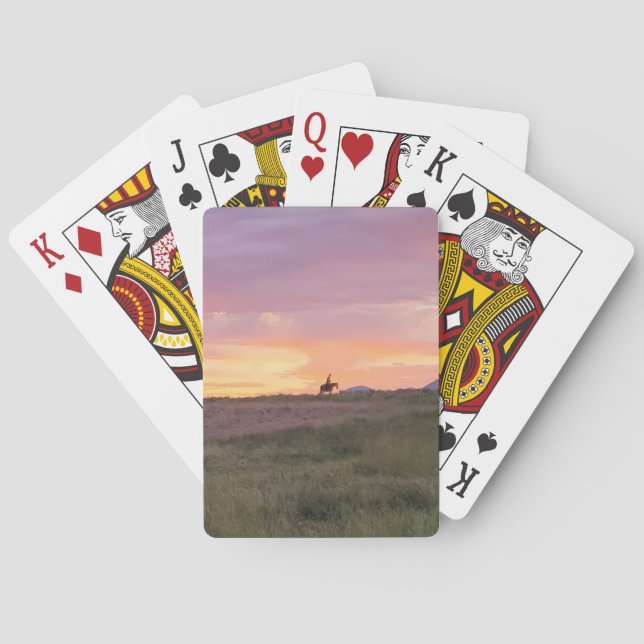 Jeu De Cartes Sunset Ride Playing Cards (dos)
