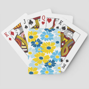 Jeu De Cartes Sunshine Blue Sky Blooming Daisy
