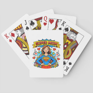 Jeu De Cartes Super Maman : La Super-Héroïne Florale