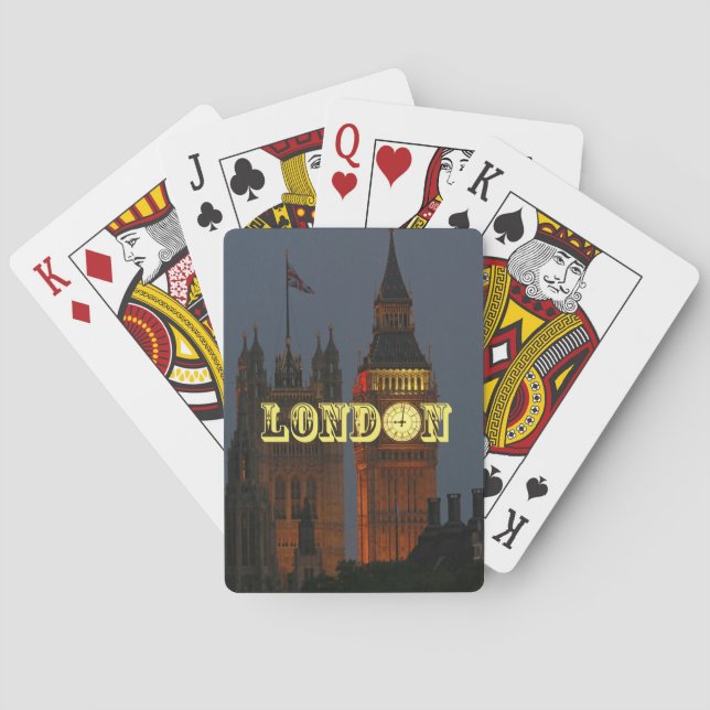 Jeu De Cartes Superbe photo London Pro (dos)