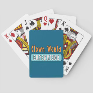 Jeu De Cartes Superviseur du monde clown