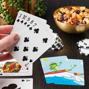 Jeu De Cartes Surf de grenouille