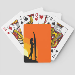 Jeu De Cartes Surfer Girl Jouer des cartes