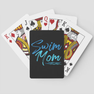 Jeu De Cartes Swim Maman Nager Drôle Mignonne Cadeau