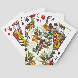 Jeu De Cartes Symbole clé palestinien du droit au retour