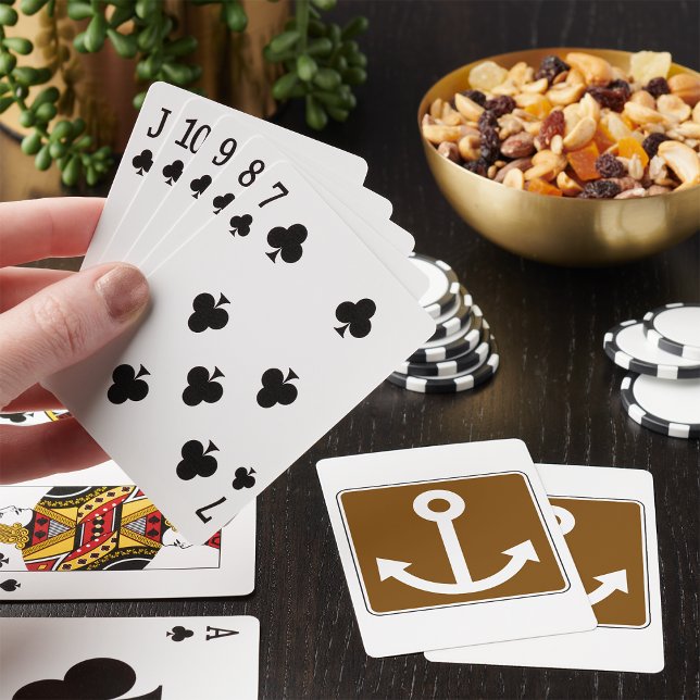 Jeu De Cartes SYMBOLE D'Ancre Nautique (Créateur téléchargé)