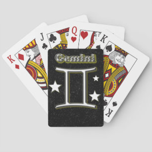 Jeu De Cartes Symbole de Gemini