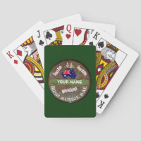 Symbole de pub irlandais australien personnalisé