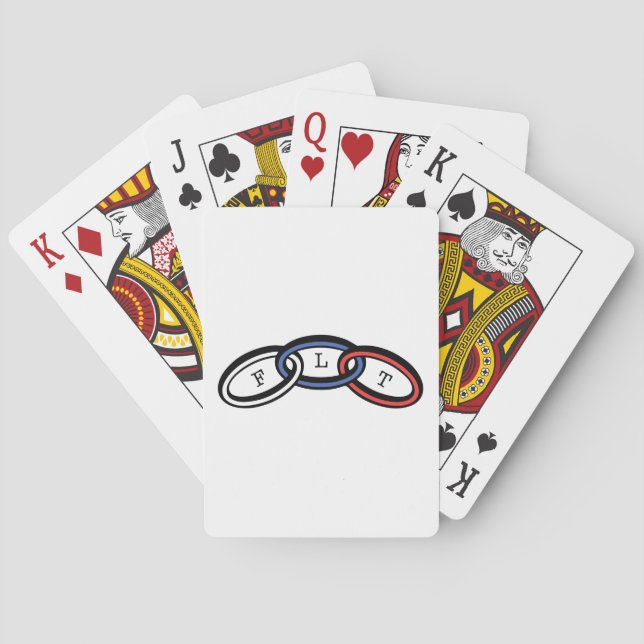 Jeu De Cartes Symbole des Odd Fellows (dos)