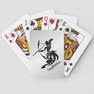 Jeu De Cartes Symbole et signe zodiaque Sagittaire